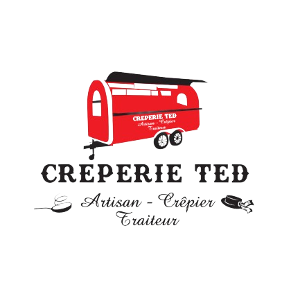Logo de la Crêperie Ted - Un food truck crêpes sillonnant les routes.