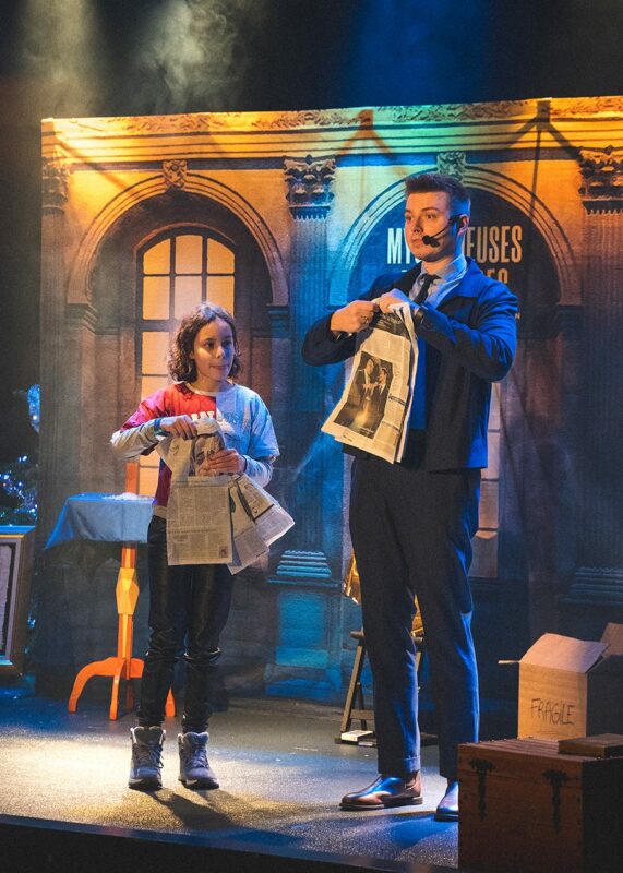 spectacle magie enfants Nord Valentin - Ybasta