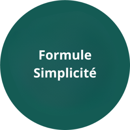 Logo formule Simplicité pour l'Etang Présent